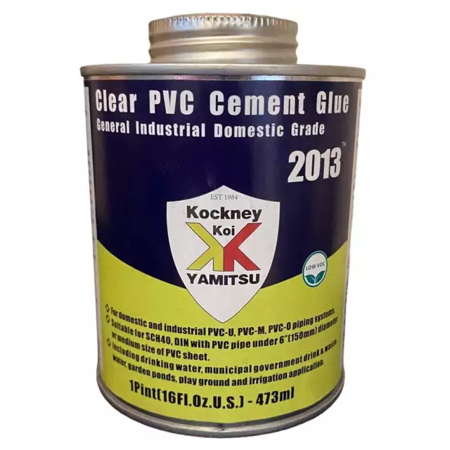 Kockney Koi Yamitsu PVC Pipe Solvent Weld Cement