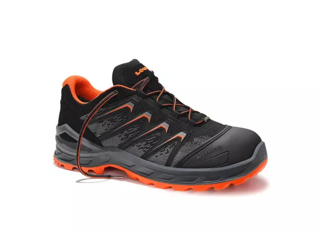 LOWA Sicherheitshalbschuh LARROX Work GTX black Lo S3 Gr. 44 Arbeitsschuh