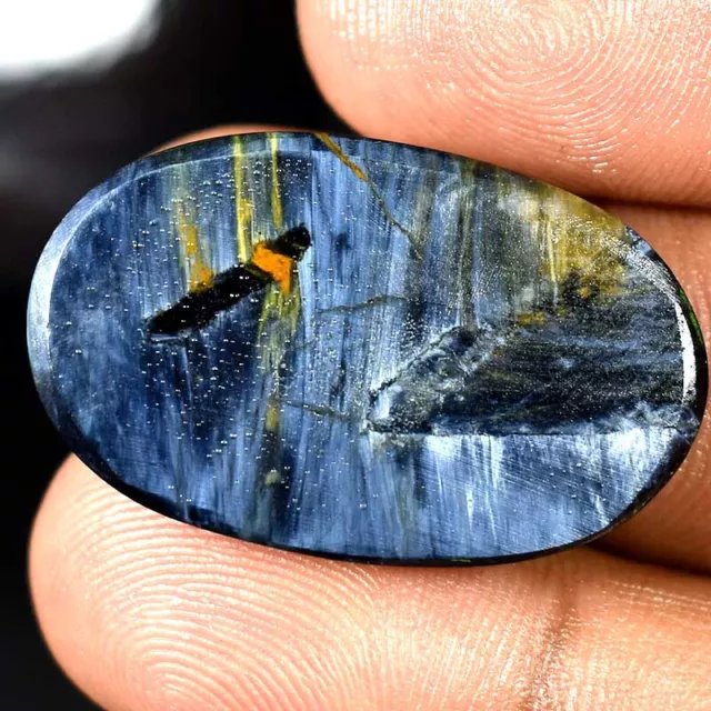 Pietersite Oval Cabochon 100% Natural Loose Gemstones 35.80Cts. Fine 3