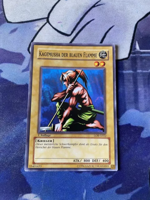 🥷Kagemusha der blauen Flamme Common 1.Auflage LOB EXC Yugioh Sammlung Selten🥷