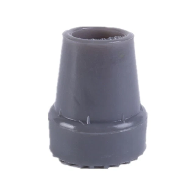 Accesorios de muleta protector de bastón manga de goma cabeza de muleta almohadilla para pies