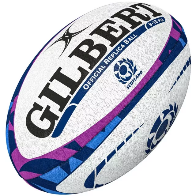 Gilbert Scotland SRU International Replica Midi Rugby Ball