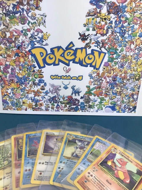 Authentic WOTC Pokemon Cards 1995-2001 JUNGLE, FOSSIL, BASE, TEAM ROCKET Multi