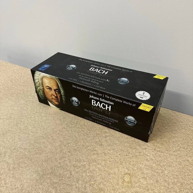 CD] BACH: COMPLETE Edition 142 CDs BRAND NEW $261.24 - PicClick CA