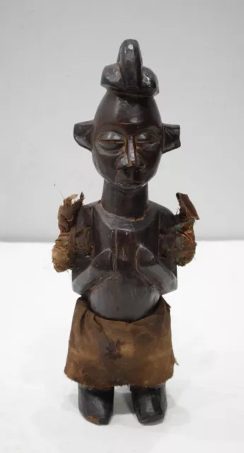 African Statue Yaka Tribe Congo Abstract Carved Figure Yaka Tribe
