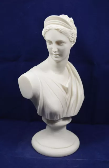 Artemis Diana bust sculpture Ancient Greek Goddess of hunt statue