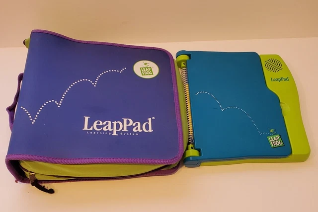 Leapfrog LeapPad Learning System w/Case and 2 Books Tested/Works Great!