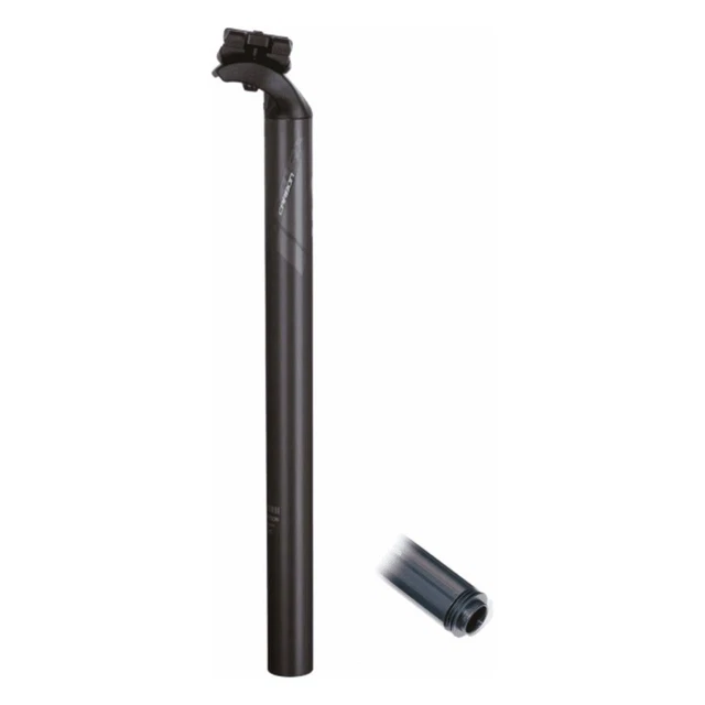Sattelstütze Aus Verzinktem Stahl – 254 Mm Oder 400 Mm Länge, Silber, Für Fahrräder