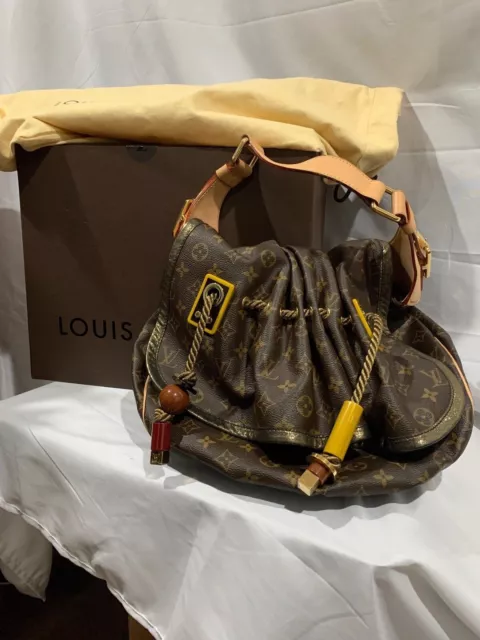 Louis Vuitton Monogram Madonna Kalahari GM Leather Shoulder Bag 