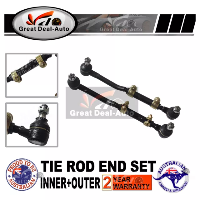 RN105 YN105 Outer+Inner Tie Rod End fit for Toyota Hilux 4Runner 4WD 85-05 2