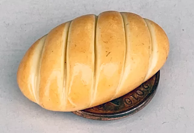 Hand Made Bloomer Loaf Of Bread Tumdee 1:12 Scale Dolls House Food Accessory