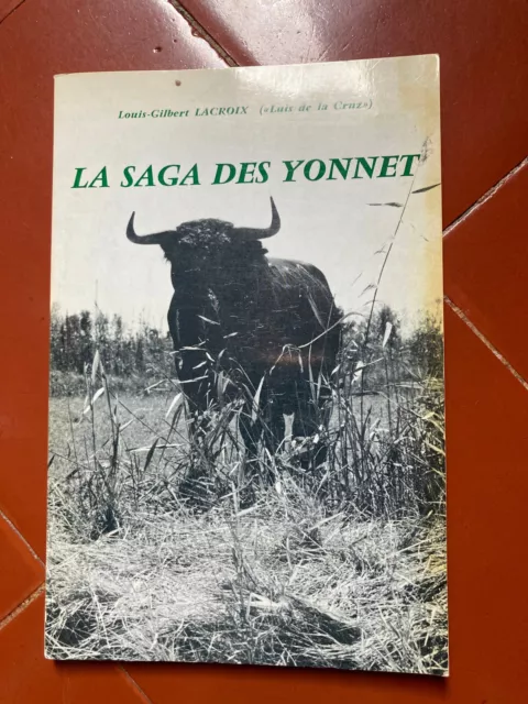 1991 Yonnet Ganaderia taureaux camargue Salin courses tauromachie torero