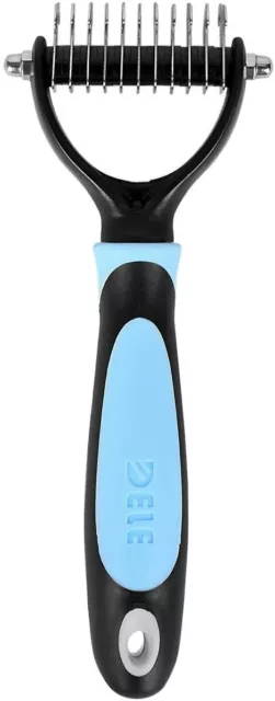 Pet Brush Comb Cat Dog Fur Hair Shedding Grooming Trimmer Steel Tool