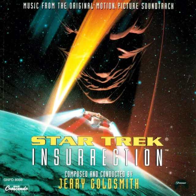 CD Soundtrack Star Trek 9 Insurrection Le Soulèvement Original Motion Picture