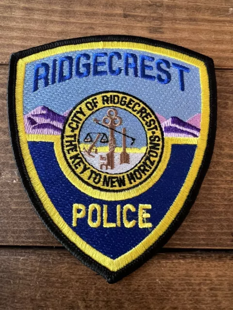 Ridgecrest Police Patch