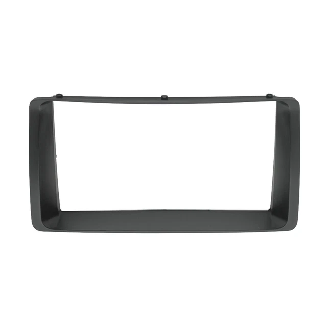 Cadre Façade Radio Double DIN Noir Pour Citroën C5 2004-2008 | Remplacement Tableau De Bord Stéréo
