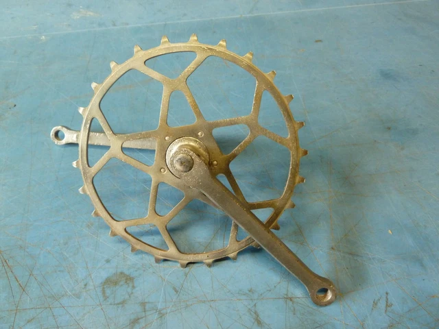Ancien vélo pedalier 1900 dents sauté rare altes fahrrad old bike bici eroica