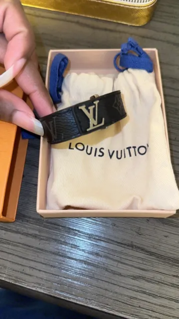 Daily confidential leather bracelet Louis Vuitton Multicolour in Leather -  34404583