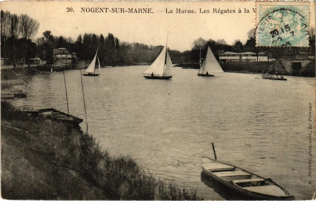 CPA Nogent La Marne Les Regates (1363291)
