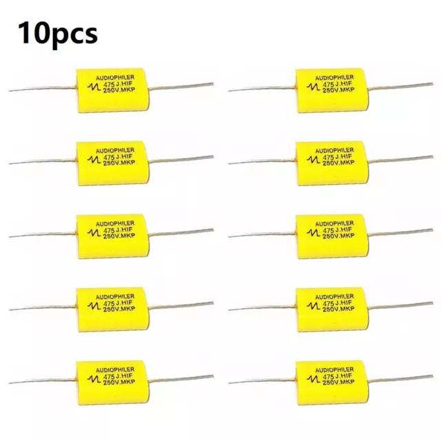Condensatore Audiophiler Audio Condensatore Assiale Crossover 250V Accessori