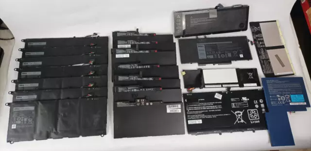 Lot Stock 20 Batteries Lithium HP Asus IBM Lenovo Dell Ordinateur Portable PC