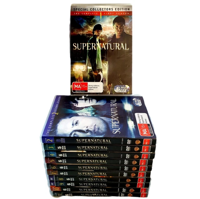 Series Science SUPERNATURAL COMPLETE SEASONS Series 1-11 DVD Sci-Fi Fantasy Gift Set ...