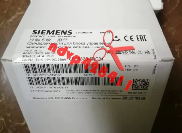 ONE NEW Siemens PLC 6FC9320-5DC01 6FC9 320-5DC01