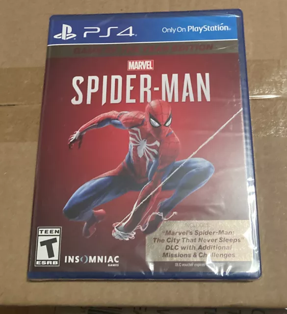 Marvel's Spider-Man: Game of The Year Edition - Sony PlayStation 4 New Sealed