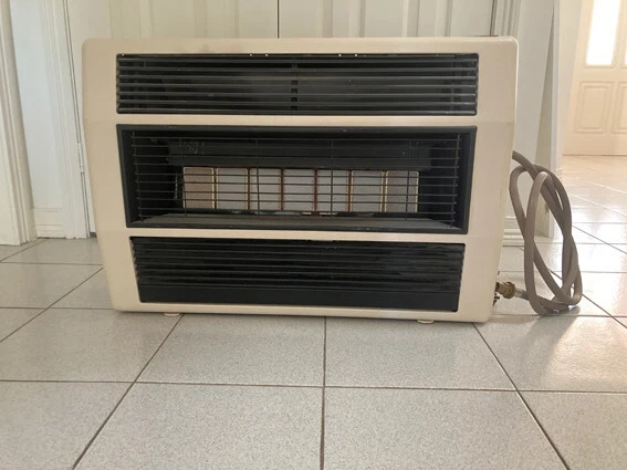 EVERDURE BRIGADIER NATURAL Gas Heater - 7 Burner - Fan Forced - Used  $150.00 - PicClick AU