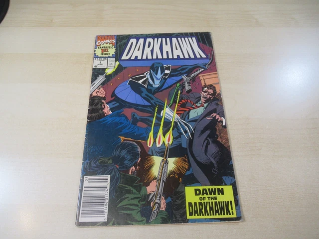 Darkhawk #1 Marvel Key Copper Newsstand 1St Appearance Darkhawk Chris Powell
