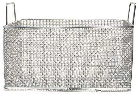Marlin Steel Wire Products 00-105A-31 Silver Rectangular Parts Washing Basket,