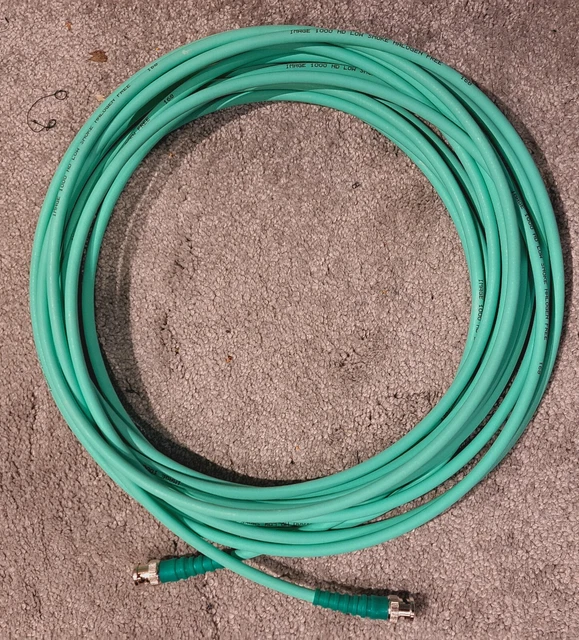1x 8m high grade broadcast DRAKA 12Gbit Image 1000 HD 169 75ohm  cable BNC