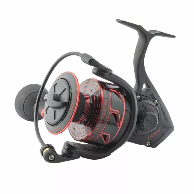 NEW Penn BATTLE III 6000HS Spin Fishing Reel + Warranty