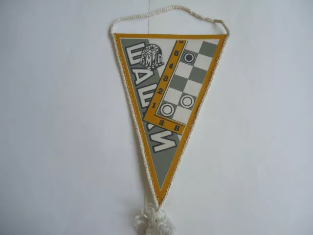 Sport Pennant,Checkers, FMJD