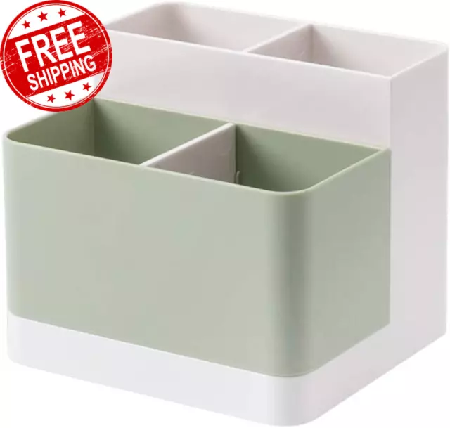 Desktop Storage Organizer Pencil Card Holder Box Container for Desk, Office Supp