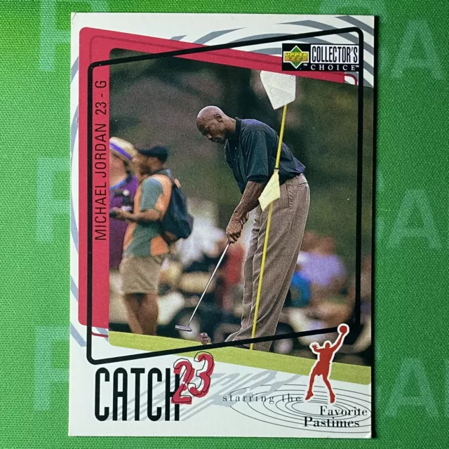 Michael Jordan 1997-98 Upper Deck Collector's Catch 23 Favorite Pastimes #188