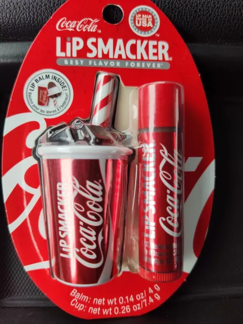 Lip Smacker Best Flavor Forever Coca Cola Lip Balm Soda Cup and Stick