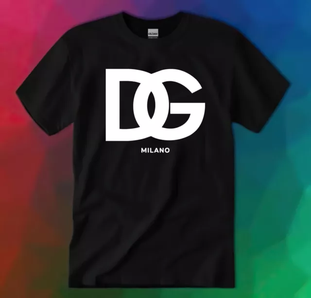 SALE!! Dolce & Gabbana Unisex Logo T-Shirt Printed Fanmade Size S-5XL
