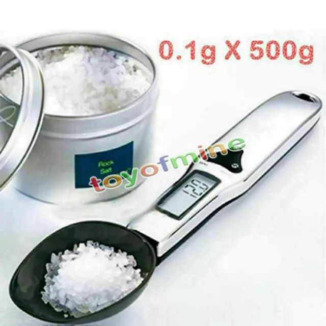 500g/0.1g Balance Cuisine Cuillère Digital Electronique Precision LCD Pèse Spoon