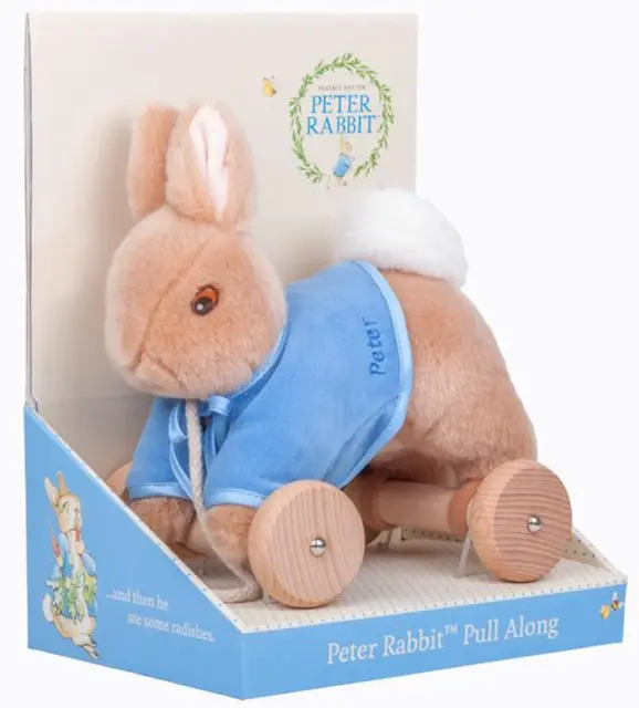 Pull Along Toy Peter Rabbit - Beatrix Potter