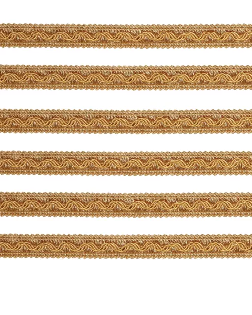 Fancy Braid - Gold 17mm Price is for 5 metres