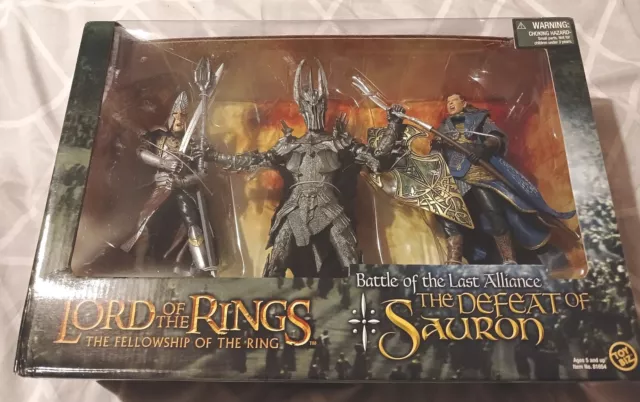 Rare lord of the rings sales action figures