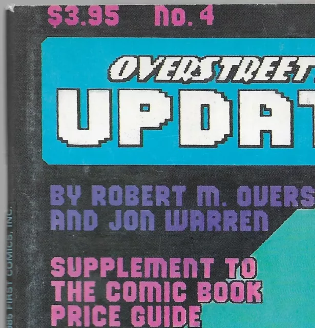 Overstreet's Update #4 (1985) 2