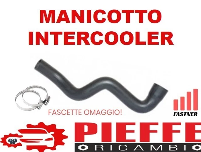 Tubo/manchon Intercooler Pour Fiat 500/Panda 0.9 - Renforcé Kevlar, Diamètre 40/48 Mm, Référence 51953637