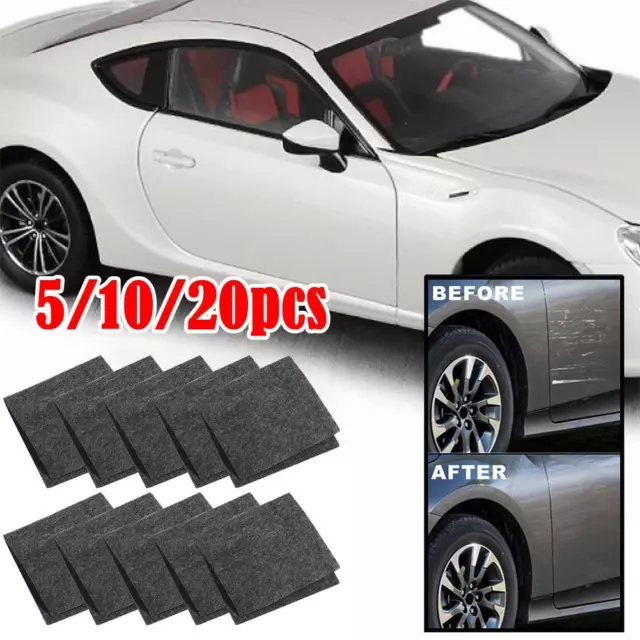 5/10/20x Nano Cloth for Car Scratches Nano Magic Cloth Scratch Remover Wipe DE