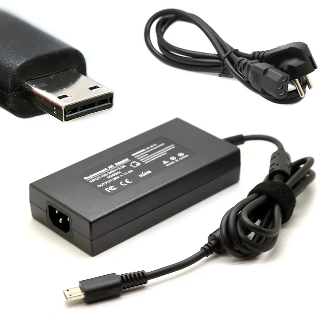 Chargeur d'alimentation pour MSI 20v 12a 240W USB