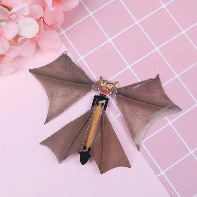 Magic flying bat prank flying paper bats funny halloween card gift A'mj