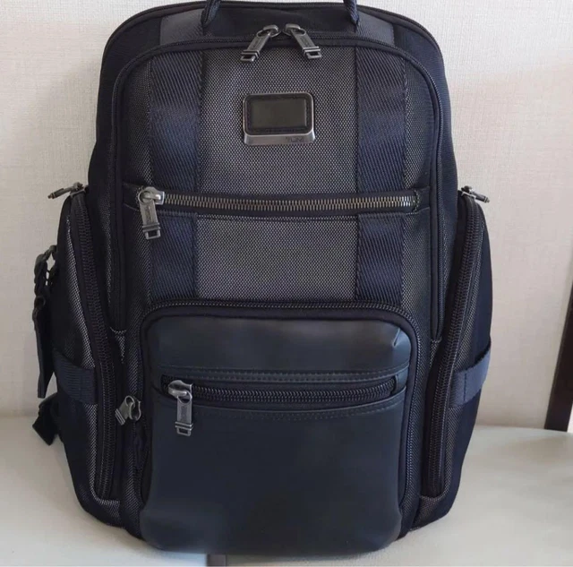 TUMI Alpha BRAVO 232389RS SHEPPARD DELUXE BFPK Ballistic Nylon Backpack Used