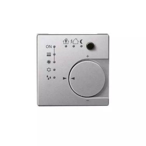 Régulateur de température ambiante Merten KNX, 616860, System M, aluminium