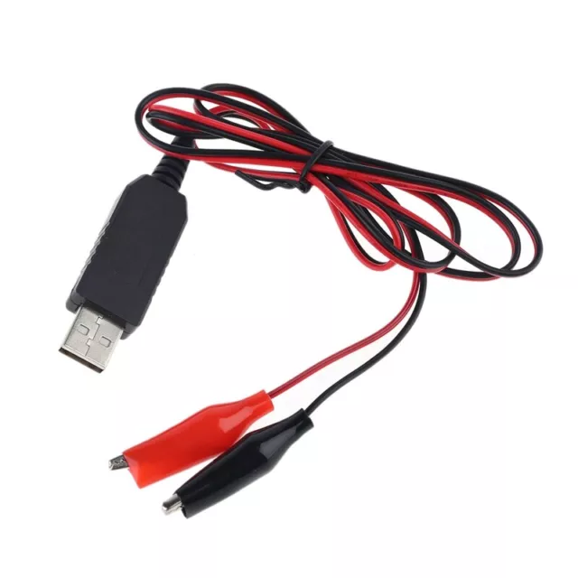 USB Power Supply Cord for AAA AA Replace 1x 1.5V LR3 LR6 2M